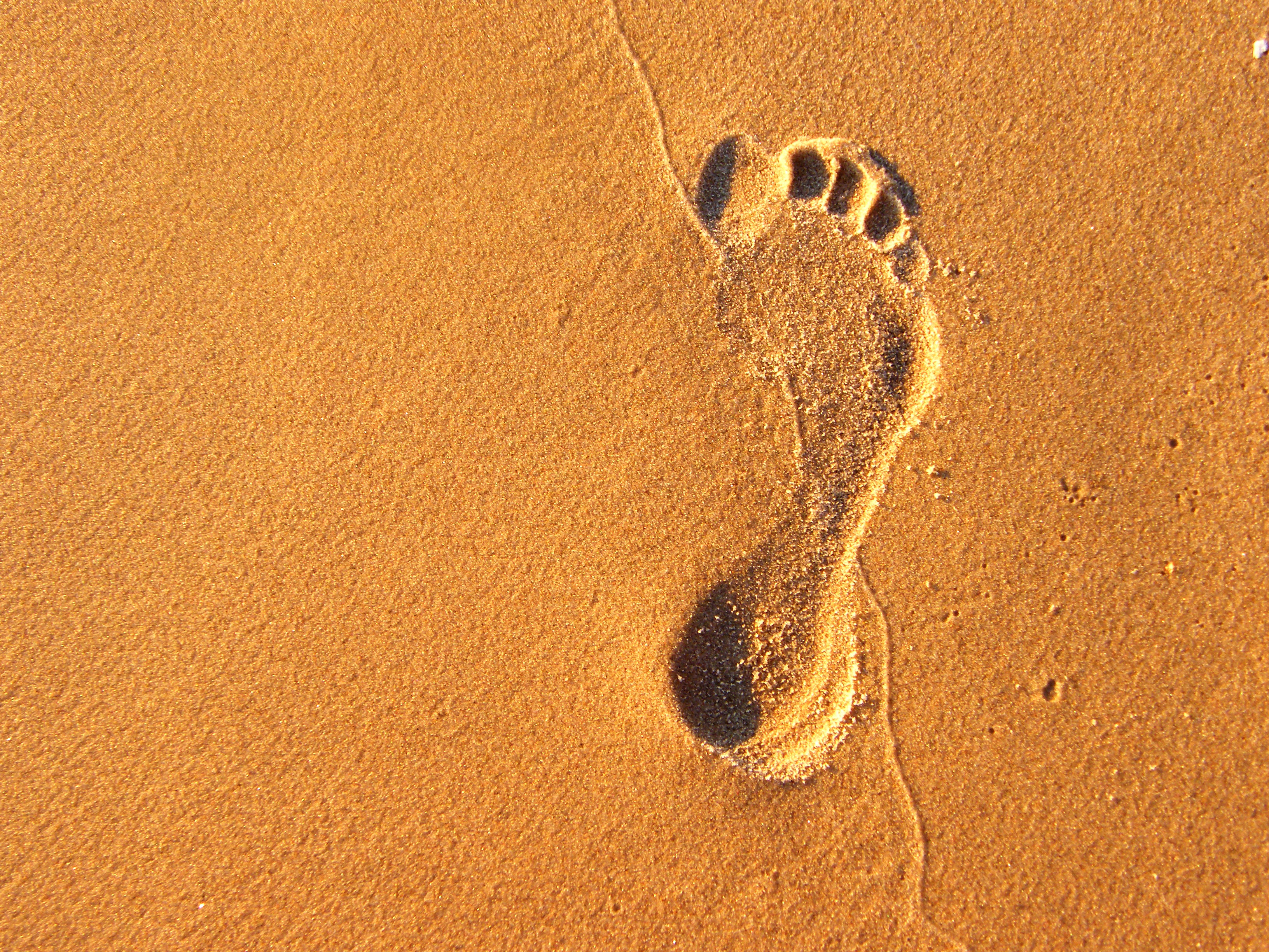 Link to Lasting impressions are made with a firm foot.